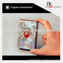 Popular hologram metal or plastic sheet protective film